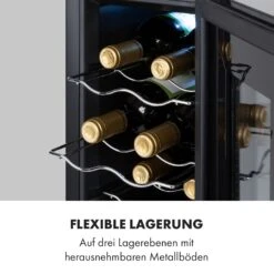 Bellevin 8 Uno Weinkühlschrank 23 Liter 11-18 °C LED Touch SingleZone 17 Bellevin 8 Uno Weinkühlschrank 23 Liter 11-18 °C LED Touch SingleZone -Klarstein 10035862 de 0007 logo