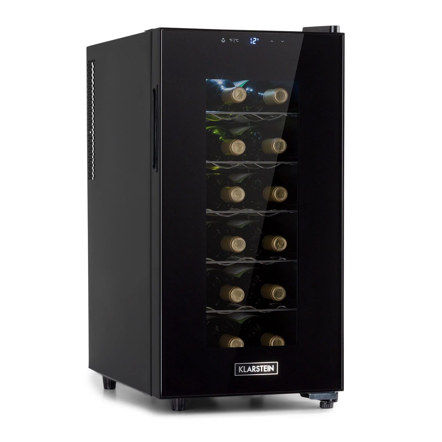 Bellevin 18 Uno Weinkühlschrank 50 Liter 11-18 °C LED Touch SingleZone 3 Bellevin 18 Uno Weinkühlschrank 50 Liter 11-18 °C LED Touch SingleZone