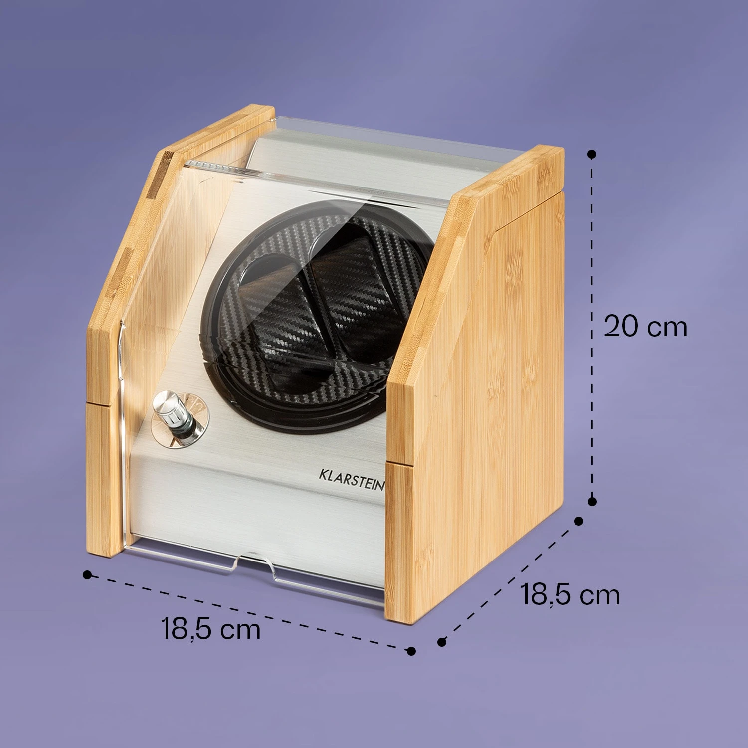 Garonne 2 Uhrenbeweger 1 Drehteller 2 Uhren 3 Speeds 4 Modi Bambus 7 Garonne 2 Uhrenbeweger 1 Drehteller 2 Uhren 3 Speeds 4 Modi Bambus – Bild 5