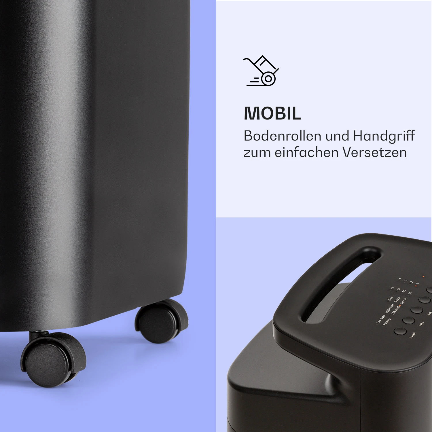 IceWind Max 3-in-1 Luftkühler 330 M³/h 60W 6 Ltr Timer Fernbedienung 6 IceWind Max 3-in-1 Luftkühler 330 M³/h 60W 6 Ltr Timer Fernbedienung – Bild 4