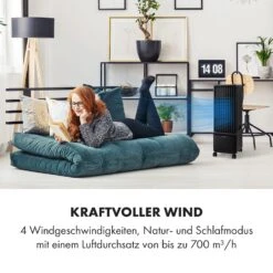 Maxflow Smart 3-in-1 Luftkühler 5L WiFi Fernbedienung 2x Eispack 17 Maxflow Smart 3-in-1 Luftkühler 5L WiFi Fernbedienung 2x Eispack -Klarstein 10036092 de 0004 logo