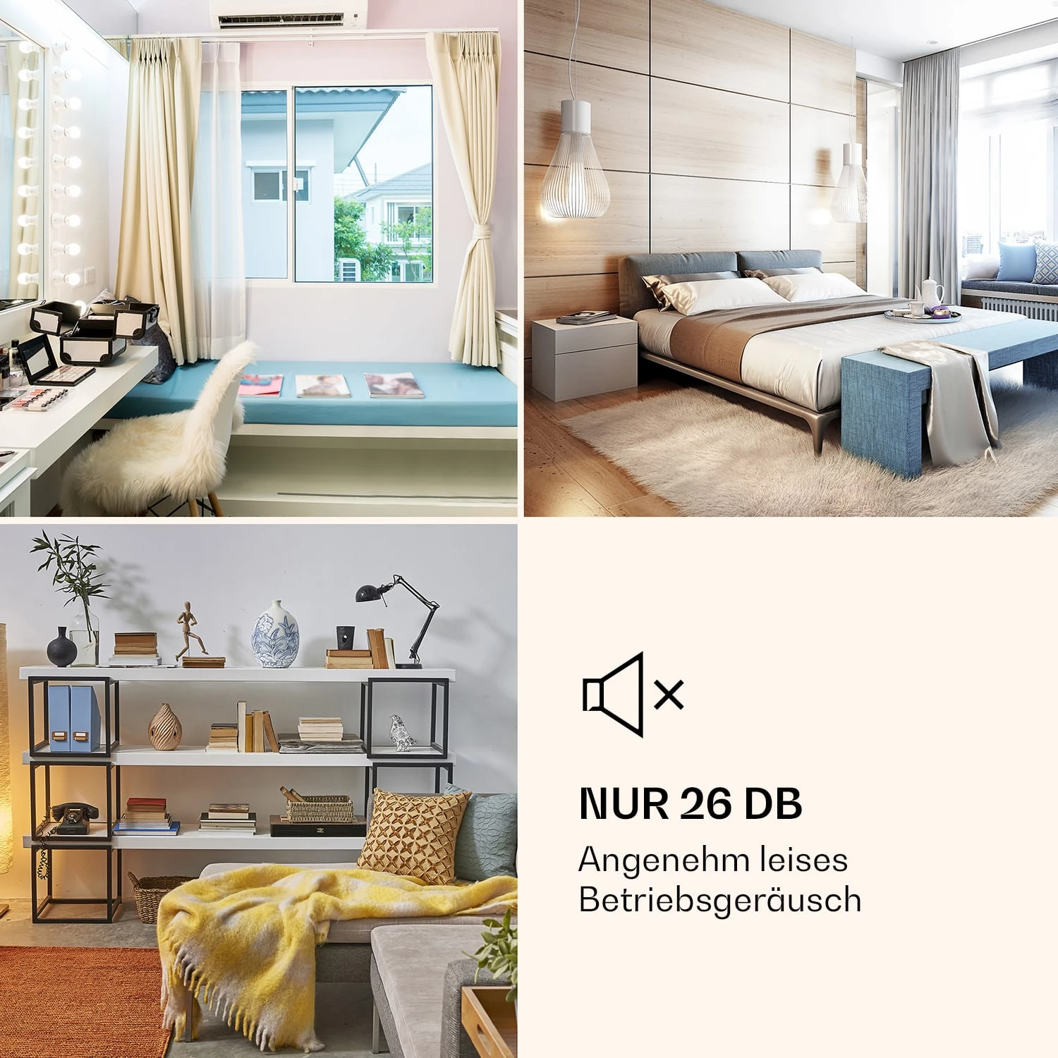 Geheimversteck Mini-Kühlschrank 2 Ebenen 17Ltr. 26dB Thermoelektrisch 6 Geheimversteck Mini-Kühlschrank 2 Ebenen 17Ltr. 26dB Thermoelektrisch – Bild 4