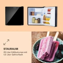 Luminance Frost Mini-Kühlschrank 45l EEK F Gefrierfach 1,5l Glastür 11 Luminance Frost Mini-Kühlschrank 45l EEK F Gefrierfach 1,5l Glastür -Klarstein 10036164 de 0003 logo