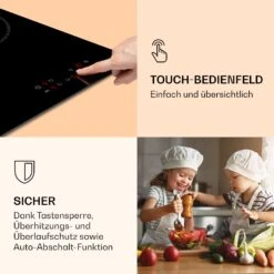 Virtuosa 3 Slim Kochfeld 3 Felder 5000 W Dualzone Timer Keramik 12 Virtuosa 3 Slim Kochfeld 3 Felder 5000 W Dualzone Timer Keramik -Klarstein 10036334 de 0004 logo