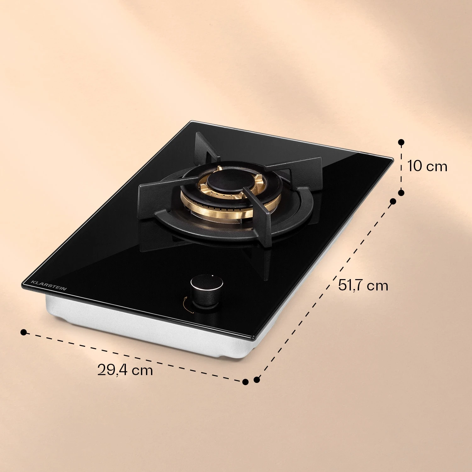 Goldflame Gaskochfeld 1 Wokbrenner Glaskeramik 8 Goldflame Gaskochfeld 1 Wokbrenner Glaskeramik – Bild 6