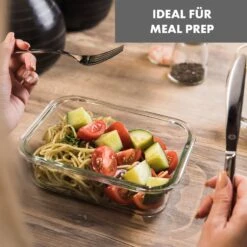 Glaswerk Jardine Frischhaltedosen 3er Set 640 1040 1520 Ml Borosilikatglas Deckel -Klarstein 10036377 de 0004 logo