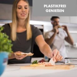 Glaswerk Hermatige Aufschnittbox Mit Glasdeckel Borosilikatglas Bambus Schneidebrett 13 Glaswerk Hermatige Aufschnittbox Mit Glasdeckel Borosilikatglas Bambus Schneidebrett -Klarstein 10036378 de 0005 logo