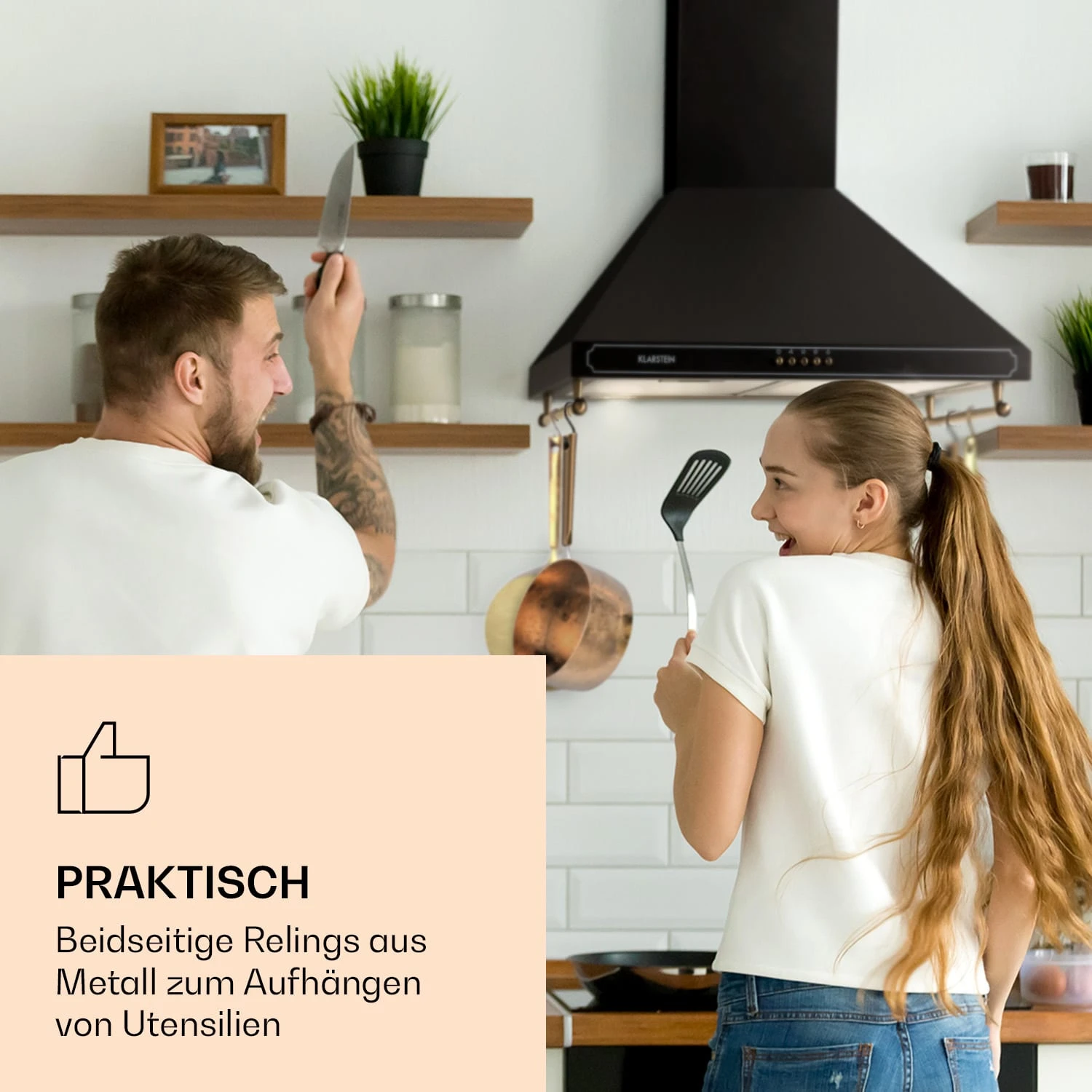 Victoria Dunstabzugshaube 60cm Retro-Design 644,5m³/h 2 LED-Lampen 4 Victoria Dunstabzugshaube 60cm Retro-Design 644,5m³/h 2 LED-Lampen – Bild 2