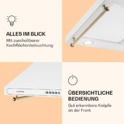 Victoria Dunstabzugshaube 60cm Retro-Design 644,5m³/h 2 LED-Lampen 12 Victoria Dunstabzugshaube 60cm Retro-Design 644,5m³/h 2 LED-Lampen -Klarstein 10036449 de 0004 logo