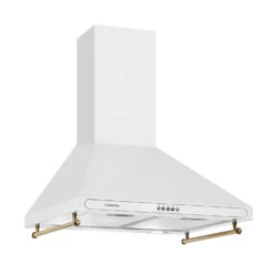 Victoria Dunstabzugshaube 60cm Retro-Design 644,5m³/h 2 LED-Lampen