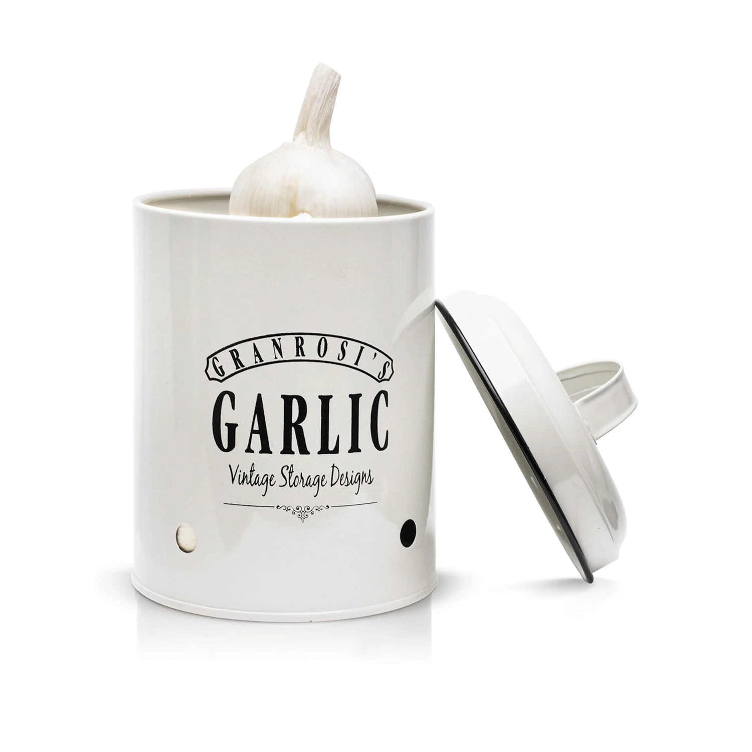 Montana Knoblauchtopf Emaille-Stahlblech 12 X 18 Cm (ØxH) Rostfrei 5 Montana Knoblauchtopf Emaille-Stahlblech 12 X 18 Cm (ØxH) Rostfrei – Bild 3