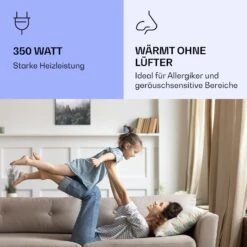 Wonderwall Air Art Smart Infrarotheizung Wald 60x60cm 350W -Klarstein 10037819 de 0005 logo