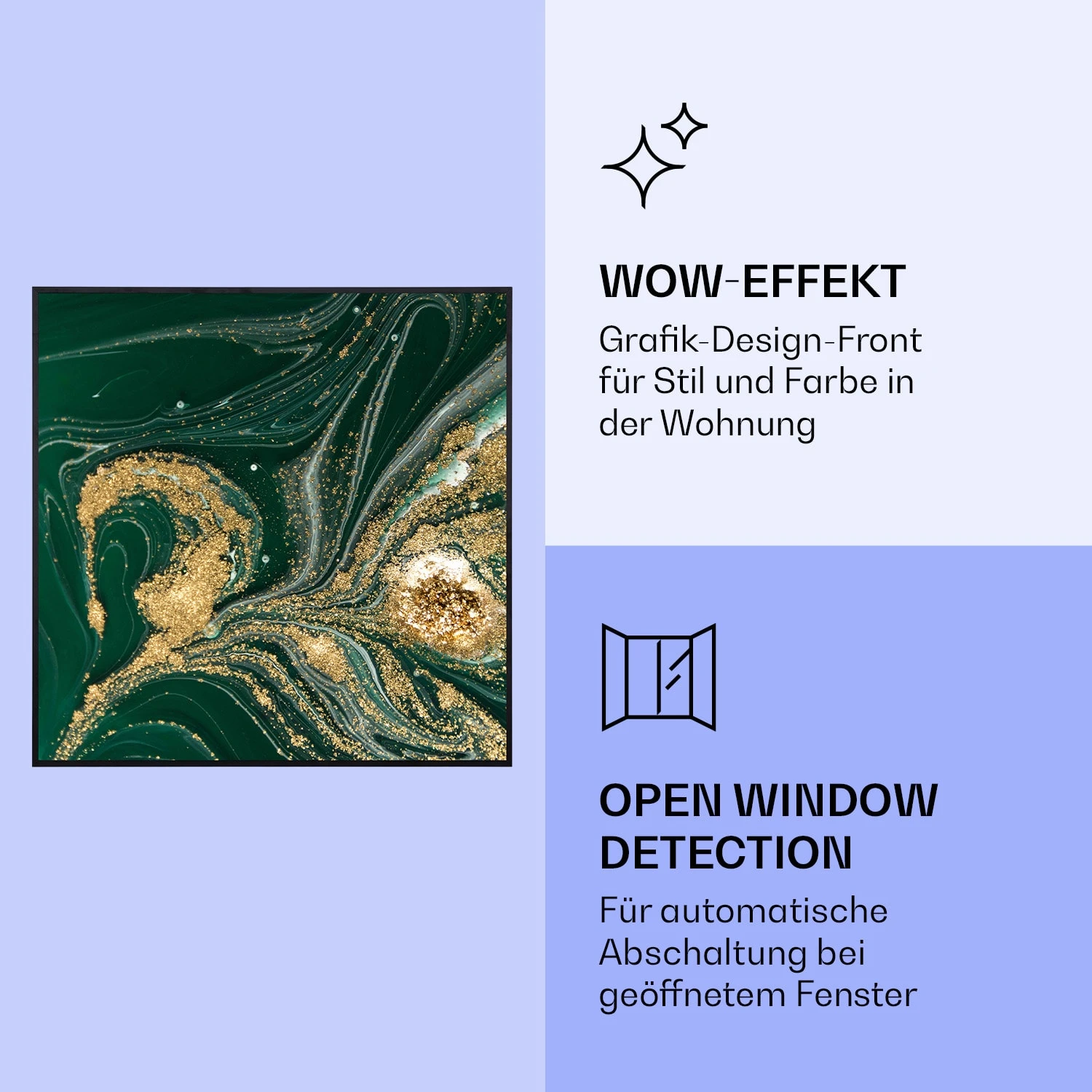 Wonderwall Air Art Smart Infrarotheizung Wirbel 60x60cm 350W 8 Wonderwall Air Art Smart Infrarotheizung Wirbel 60x60cm 350W – Bild 6