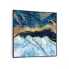Wonderwall Air Art Smart Infrarotheizung Blauer Marmor 60x60cm 350W -Klarstein 10037827 yy 0001 titel