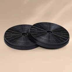 Klarstein 10 Americana Purista Aktivkohlefilter 2er-Set Zubehör Ersatz 18 X 2 Cm (ØxH)