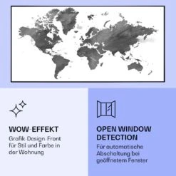 Wonderwall Air Art Smart Infrarotheizung Schwarze Karte 120x60cm 700W 15 Wonderwall Air Art Smart Infrarotheizung Schwarze Karte 120x60cm 700W -Klarstein 10037871 de 0006 logo