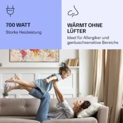 Wonderwall Air Art Smart Infrarotheizung Farbige Karte 120x60cm 700W -Klarstein 10037881 de 0005 logo