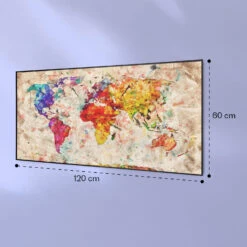 Wonderwall Air Art Smart Infrarotheizung Farbige Karte 120x60cm 700W -Klarstein 10037881 yy 0007 logo