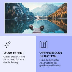 Wonderwall Air Art Smart Infrarotheizung See Horizontal 120x60cm 700W -Klarstein 10037896 de 0006 logo