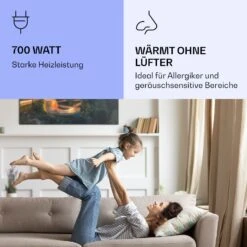 Wonderwall Air Art Smart Infrarotheizung Bergstraße 120x60cm 700W -Klarstein 10037901 de 0005 logo