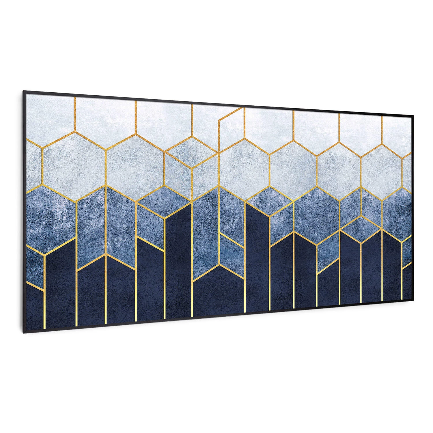 Wonderwall Air Art Smart Infrarotheizung Blaue Linie 120x60cm 700W 3 Wonderwall Air Art Smart Infrarotheizung Blaue Linie 120x60cm 700W