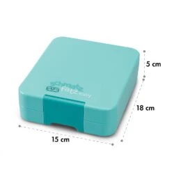 Schmatzfatz Easy Snackbox 4 Fächer 18 X 15 X 5 Cm (BxHxT) -Klarstein 10037948 yy 0007 logo