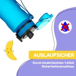 Schmatzfatz Trinkflasche Sportflasche 500 Ml 24 Cm Tritan 12 Schmatzfatz Trinkflasche Sportflasche 500 Ml 24 Cm Tritan -Klarstein 10037950 de 0003 usp