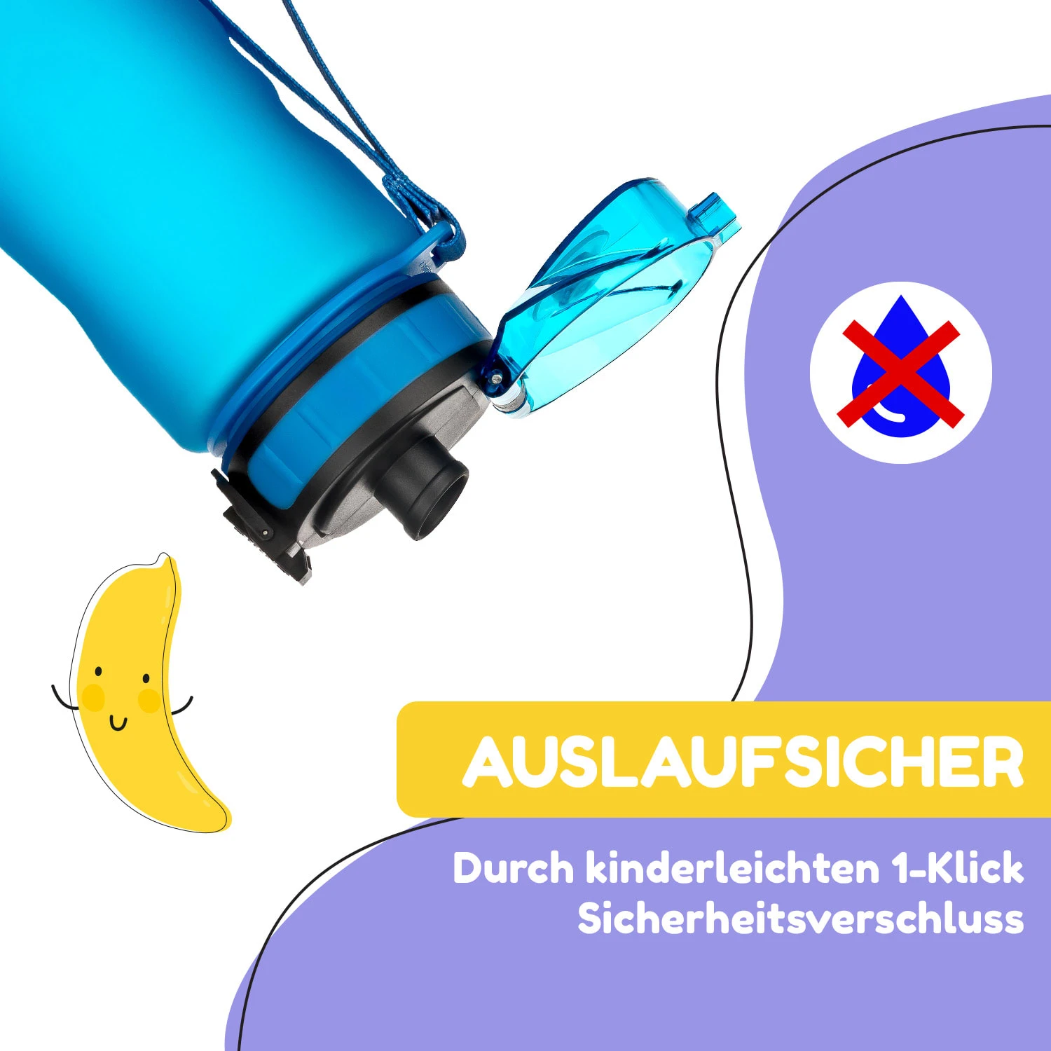 Schmatzfatz Trinkflasche Sportflasche 500 Ml 24 Cm Tritan 5 Schmatzfatz Trinkflasche Sportflasche 500 Ml 24 Cm Tritan – Bild 3