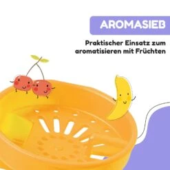 Schmatzfatz Trinkflasche Sportflasche 500 Ml 24 Cm Tritan -Klarstein 10037953 de 0006 usp