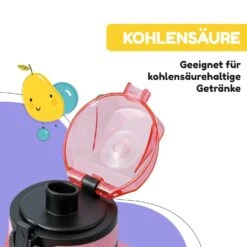 Schmatzfatz Trinkflasche Sportflasche 350 Ml 18 Cm Tritan 14 Schmatzfatz Trinkflasche Sportflasche 350 Ml 18 Cm Tritan -Klarstein 10037957 de 0005 usp