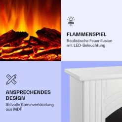 Elbrus Elektrokamin 2000 W LED-Technik Fernbedienung 12 Elbrus Elektrokamin 2000 W LED-Technik Fernbedienung -Klarstein 10037971 de 0005 logo