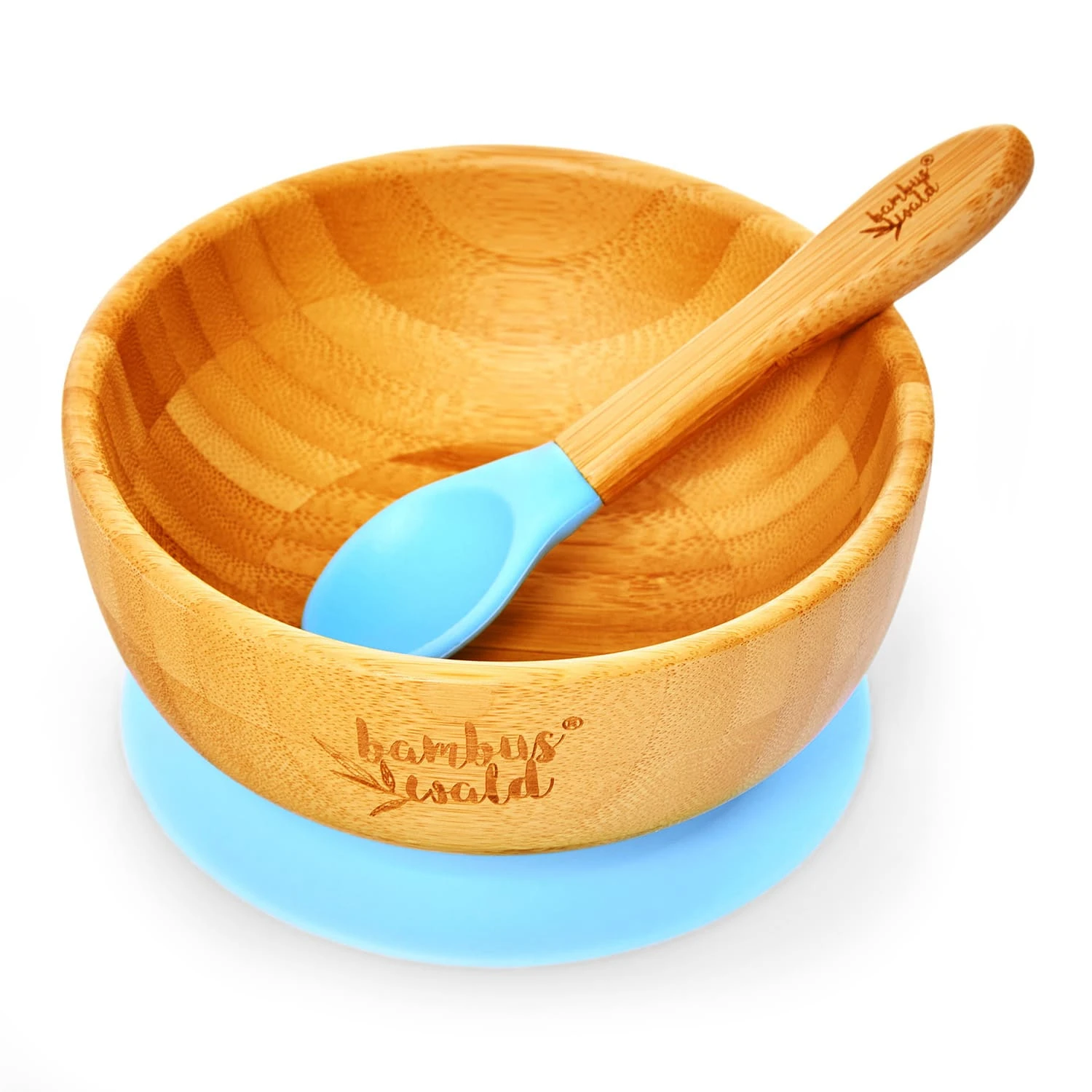 Kindergeschirr Mit Bambusschale Und Löffel 400 Ml Inkl. Saugnapf Ø: 13,7 Cm 3 Kindergeschirr Mit Bambusschale Und Löffel 400 Ml Inkl. Saugnapf Ø: 13,7 Cm