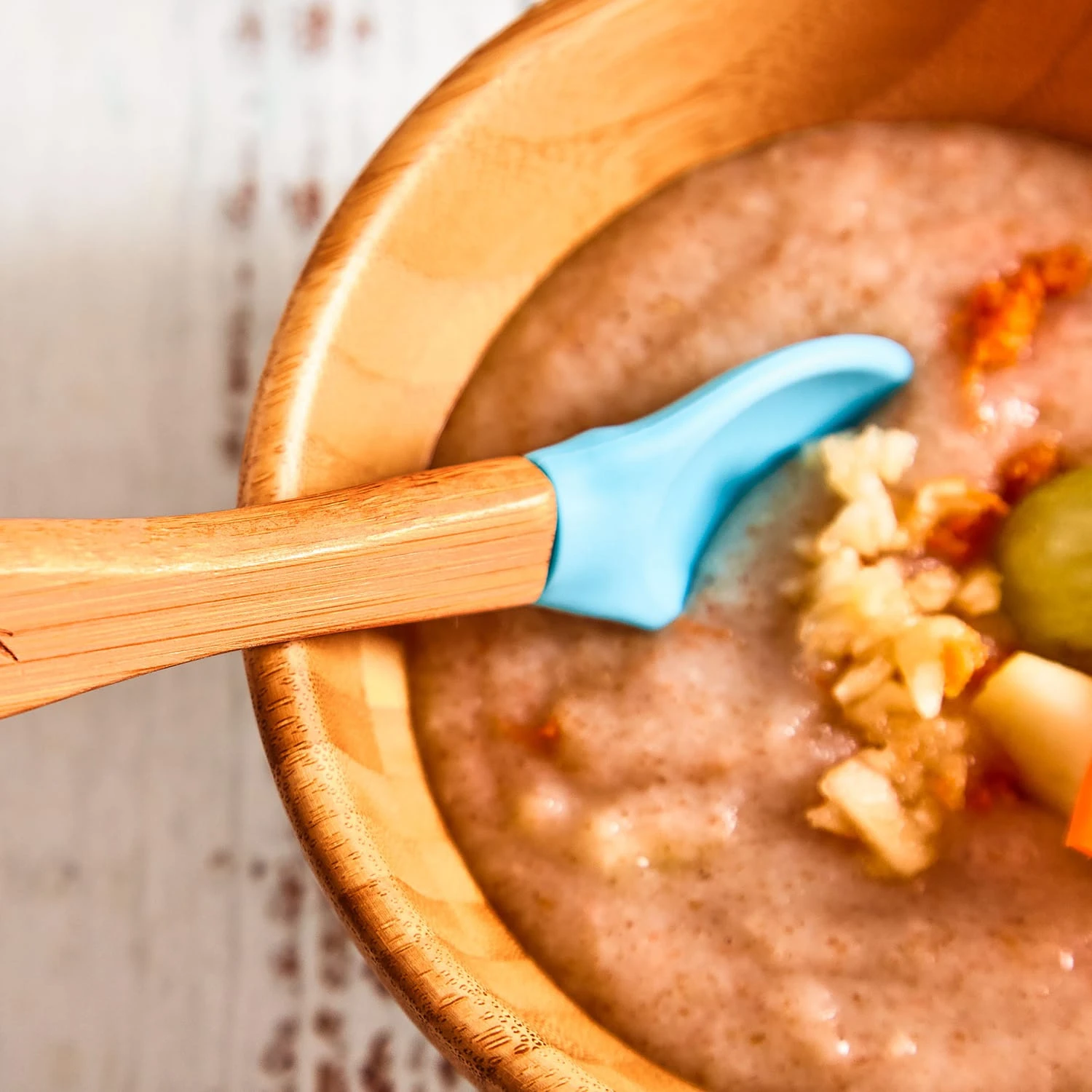 Kindergeschirr Mit Bambusschale Und Löffel 400 Ml Inkl. Saugnapf Ø: 13,7 Cm 5 Kindergeschirr Mit Bambusschale Und Löffel 400 Ml Inkl. Saugnapf Ø: 13,7 Cm – Bild 3