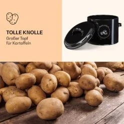 Aufbewahrungstöpfe 3er Set Metallblech Rund Deckel -Klarstein 10038225 de 0003 logo