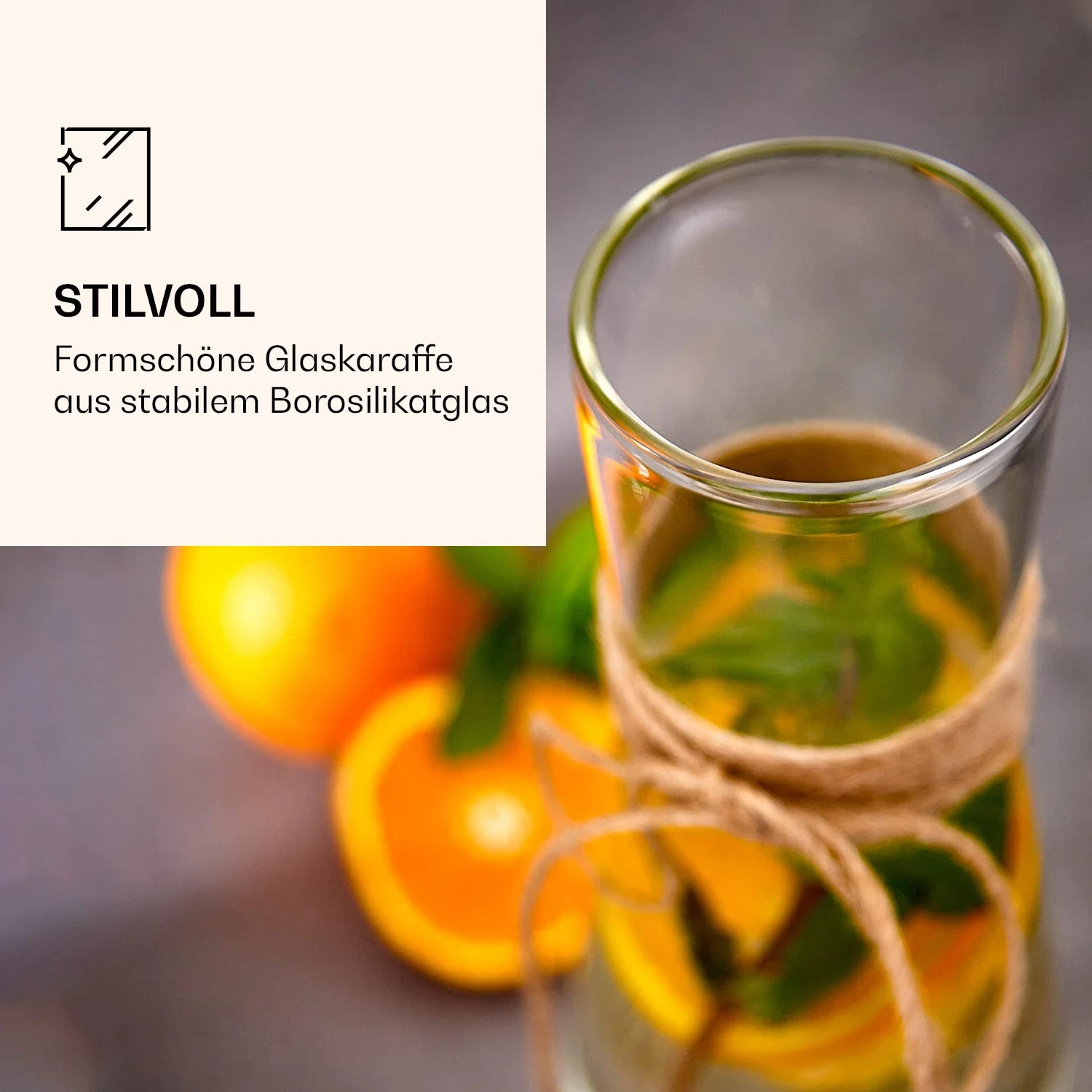 Glaskaraffe Mit Bambusdeckel Borosilikatglas Hitzebeständig 8 Glaskaraffe Mit Bambusdeckel Borosilikatglas Hitzebeständig – Bild 6