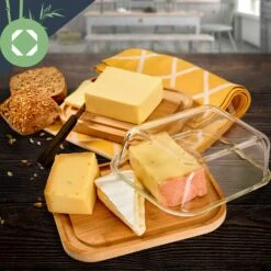 Glas-Käseglocke Bambusboden Luftdicht Geschmacksneutral Spülmaschinenfest 10 Glas-Käseglocke Bambusboden Luftdicht Geschmacksneutral Spülmaschinenfest -Klarstein 10038309 yy 0003 logo