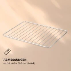 AeroVital Jumbo Heißluftfritteuse Grillrost Edelstahl 9 AeroVital Jumbo Heißluftfritteuse Grillrost Edelstahl -Klarstein 10038343 de 0004 logo