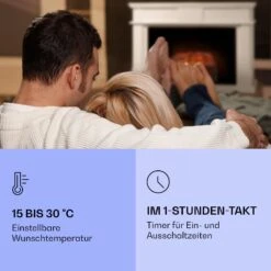 Kamini FXL 2G Elektrischer Kamin Kamineinsatz 1800 W LED-3D-Flammenillusion 13 Kamini FXL 2G Elektrischer Kamin Kamineinsatz 1800 W LED-3D-Flammenillusion -Klarstein 10038365 de 0004 logo