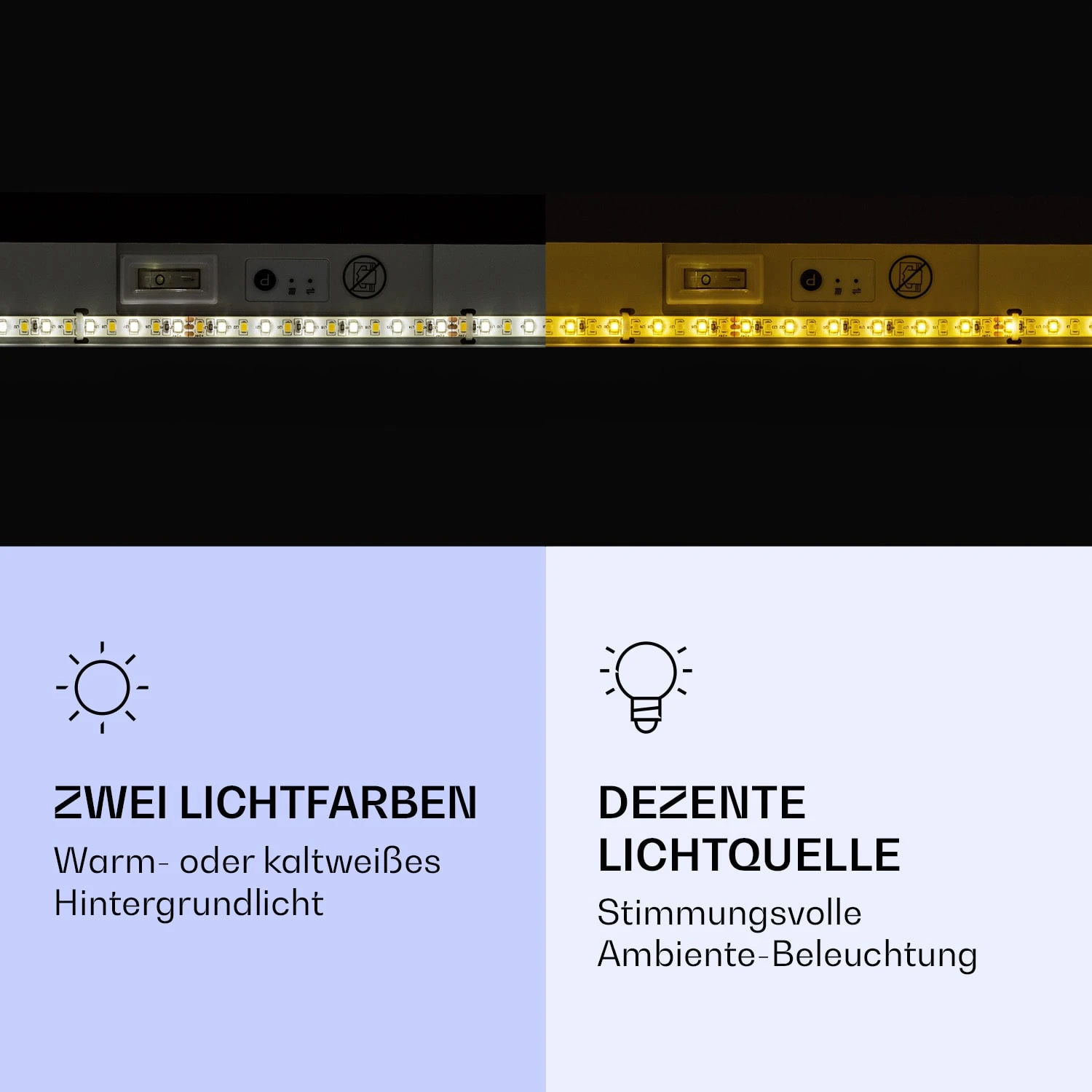Wondersky Decken-Infrarotheizstrahler 2-er Set 700W 60 X 6 X 120 Cm (BxHxT) IP44 5 Wondersky Decken-Infrarotheizstrahler 2-er Set 700W 60 X 6 X 120 Cm (BxHxT) IP44 – Bild 3