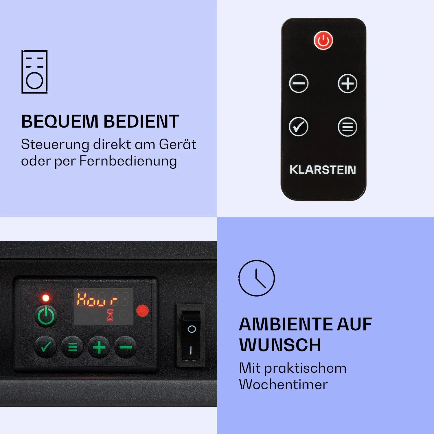 Nevis Peak Elektrischer Kamin 1800 W Heizfunktion 10 Bis 30 °C Fernbedienung 8 Nevis Peak Elektrischer Kamin 1800 W Heizfunktion 10 Bis 30 °C Fernbedienung – Bild 6