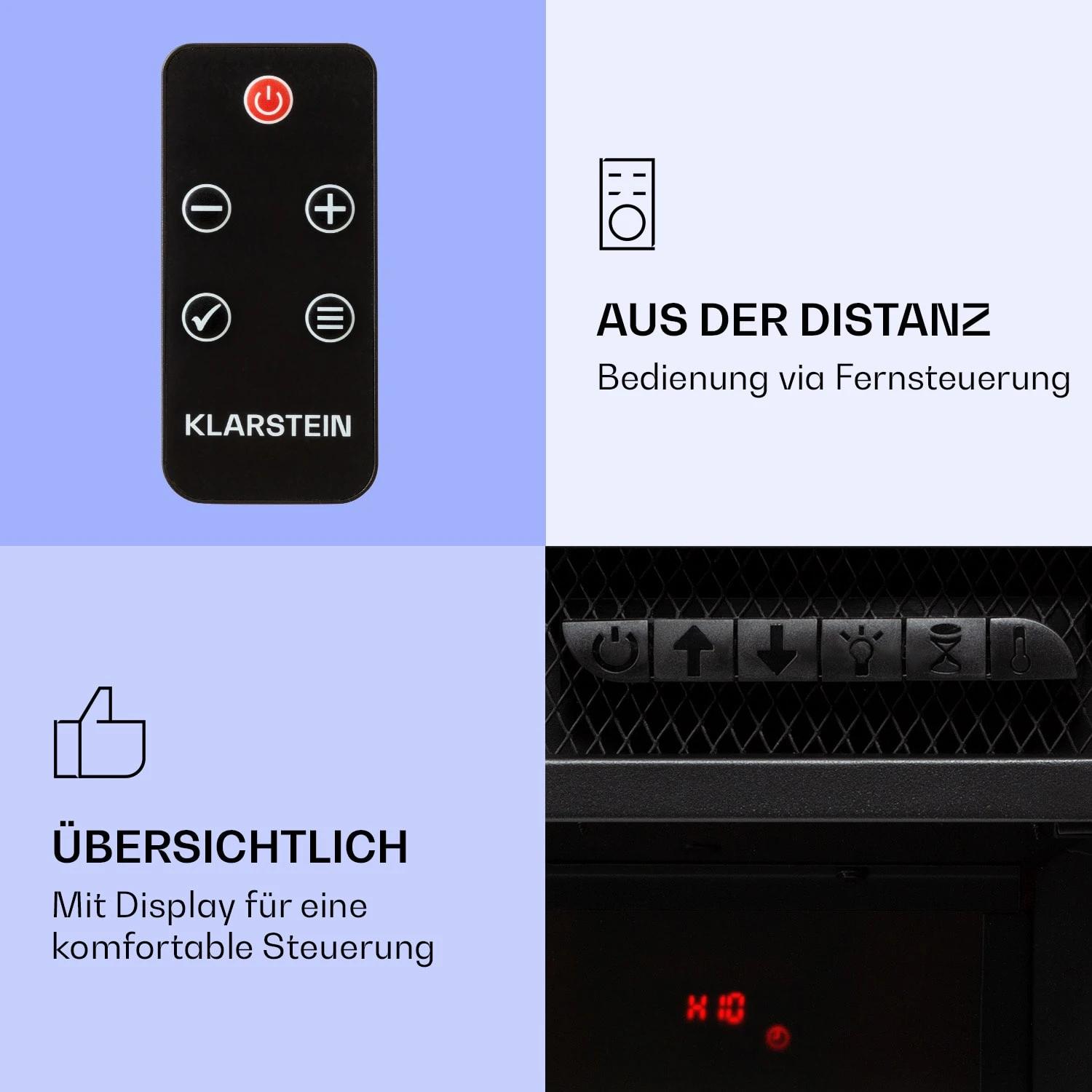 Studio 10 Arc Elektrokamin 1800 W LED-Flammen Heizlüfter Fernbedienung 5 Studio 10 Arc Elektrokamin 1800 W LED-Flammen Heizlüfter Fernbedienung – Bild 3