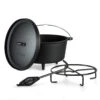 Galloway Dutch Oven 9.0 BBQ-Topf Gusseisen Standfüße Größe L / 9 Qt 2 Galloway Dutch Oven 9.0 BBQ-Topf Gusseisen Standfüße Größe L / 9 Qt -Klarstein 10038586 yy 0001 titel