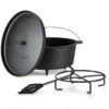 Galloway Dutch Oven 12.0 BBQ-Topf Gusseisen Standfüße Größe XL / 12 Qt 1 Galloway Dutch Oven 12.0 BBQ-Topf Gusseisen Standfüße Größe XL / 12 Qt -Klarstein 10038587 yy 0001 titel
