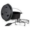 Guernsey Premium Dutch Oven 4.5 BBQ-Topf Gusseisen Größe S / 4.5 Qt -Klarstein 10038641 yy 0001 titel