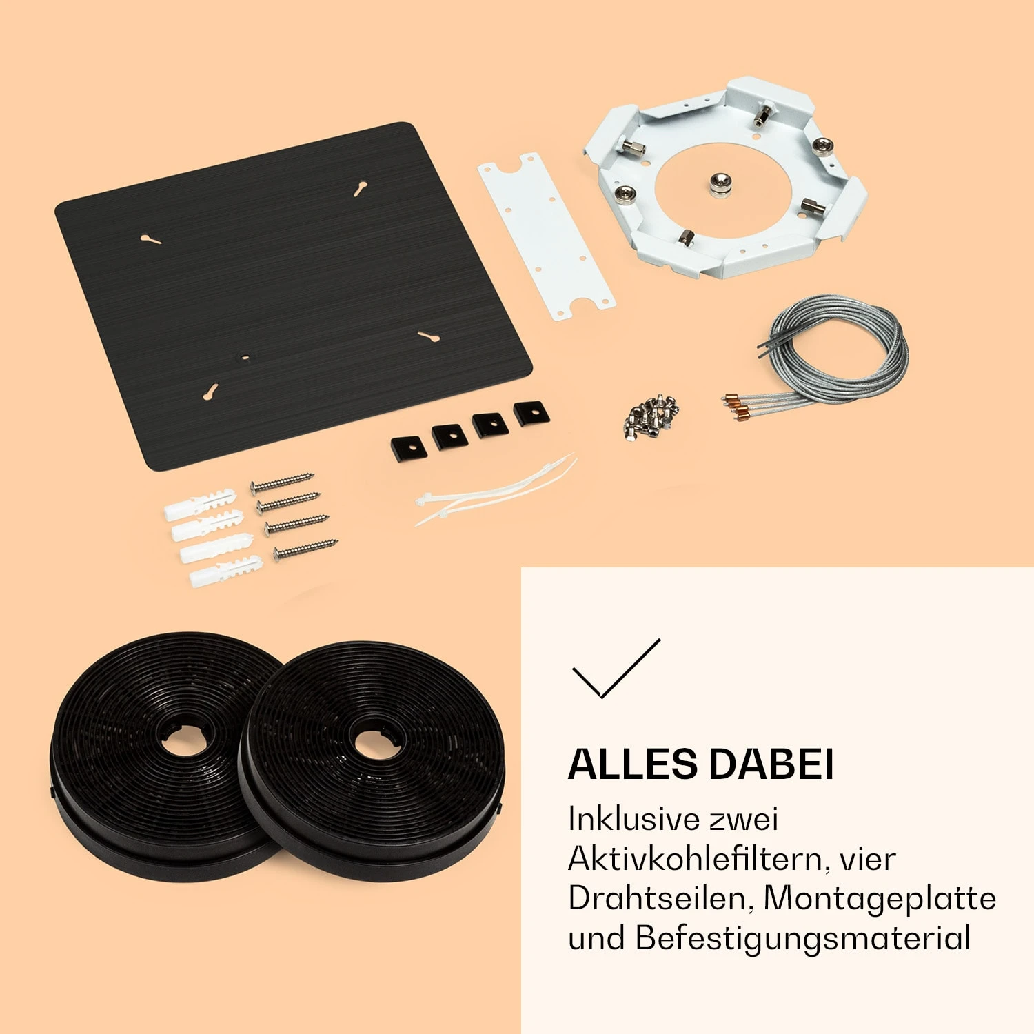 Futurelight Smart Inselabzugshaube Umluft 420m³/h LED Edelstahl 8 Futurelight Smart Inselabzugshaube Umluft 420m³/h LED Edelstahl – Bild 6