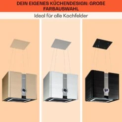 Futurelight Smart Inselabzugshaube Umluft 420m³/h LED Edelstahl 16 Futurelight Smart Inselabzugshaube Umluft 420m³/h LED Edelstahl -Klarstein 10038709 de 0007 usp