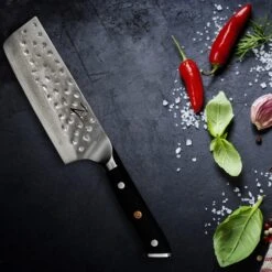 Alpha-Royal Japanese Serie 6" Nakiri Kochmesser Damaszener-Stahl 10 Alpha-Royal Japanese Serie 6" Nakiri Kochmesser Damaszener-Stahl -Klarstein 10038994 de 0004 logo