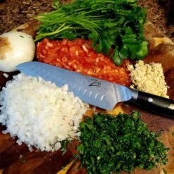 Alpha-Royal Japanese Serie 7" Santoku-Messer Damaszener-Stahl 11 Alpha-Royal Japanese Serie 7" Santoku-Messer Damaszener-Stahl -Klarstein 10038996 de 0003 logo