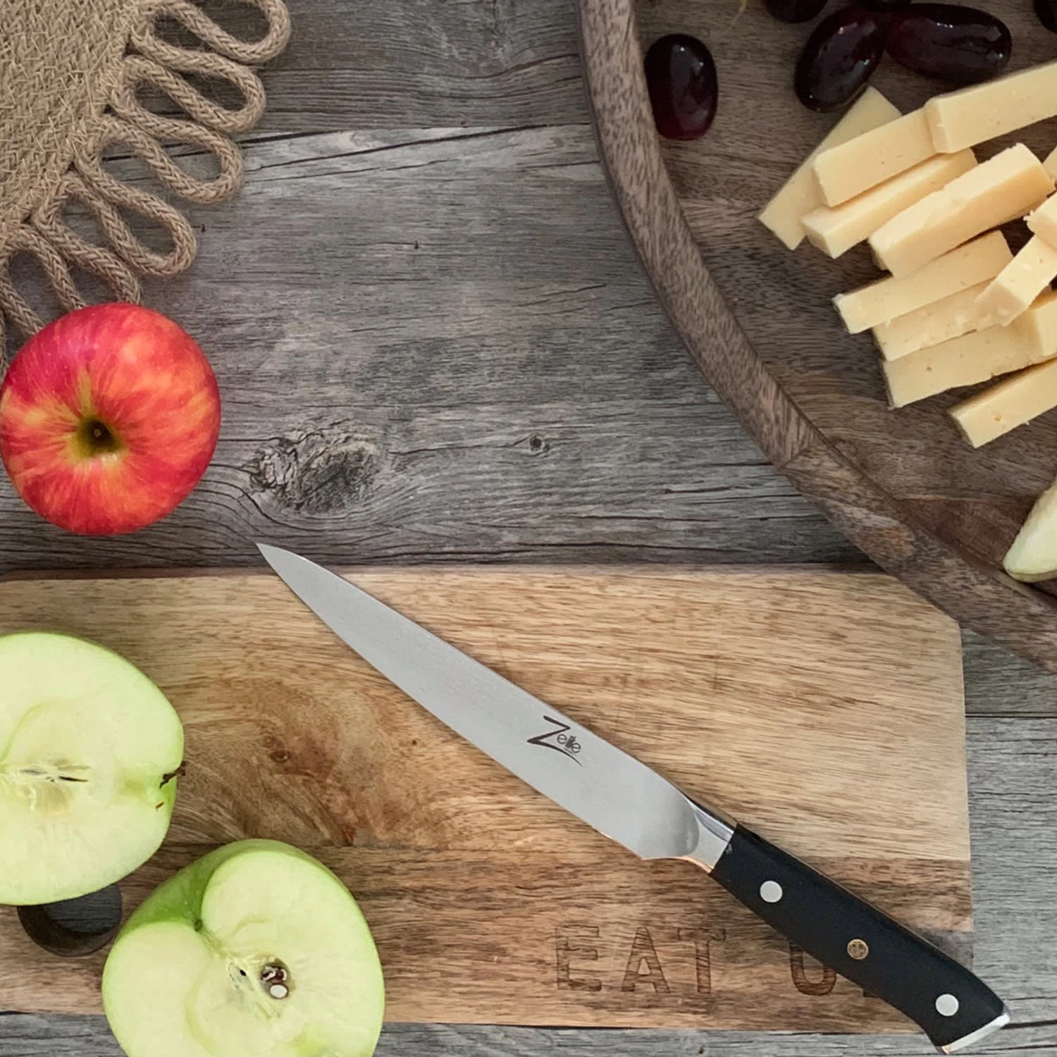 Alpha-Royal Japanese Serie 6" Allzweckmesser Damaszener-Stahl 67-lagig 7 Alpha-Royal Japanese Serie 6" Allzweckmesser Damaszener-Stahl 67-lagig – Bild 5