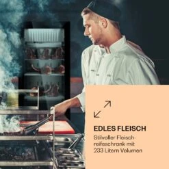 Steakhouse Pro 233 Onyx Fleischreifeschrank 1 Zone 233 L 1-25°C Touch Panorama 12 Steakhouse Pro 233 Onyx Fleischreifeschrank 1 Zone 233 L 1-25°C Touch Panorama -Klarstein 10039936 de 0002 logo